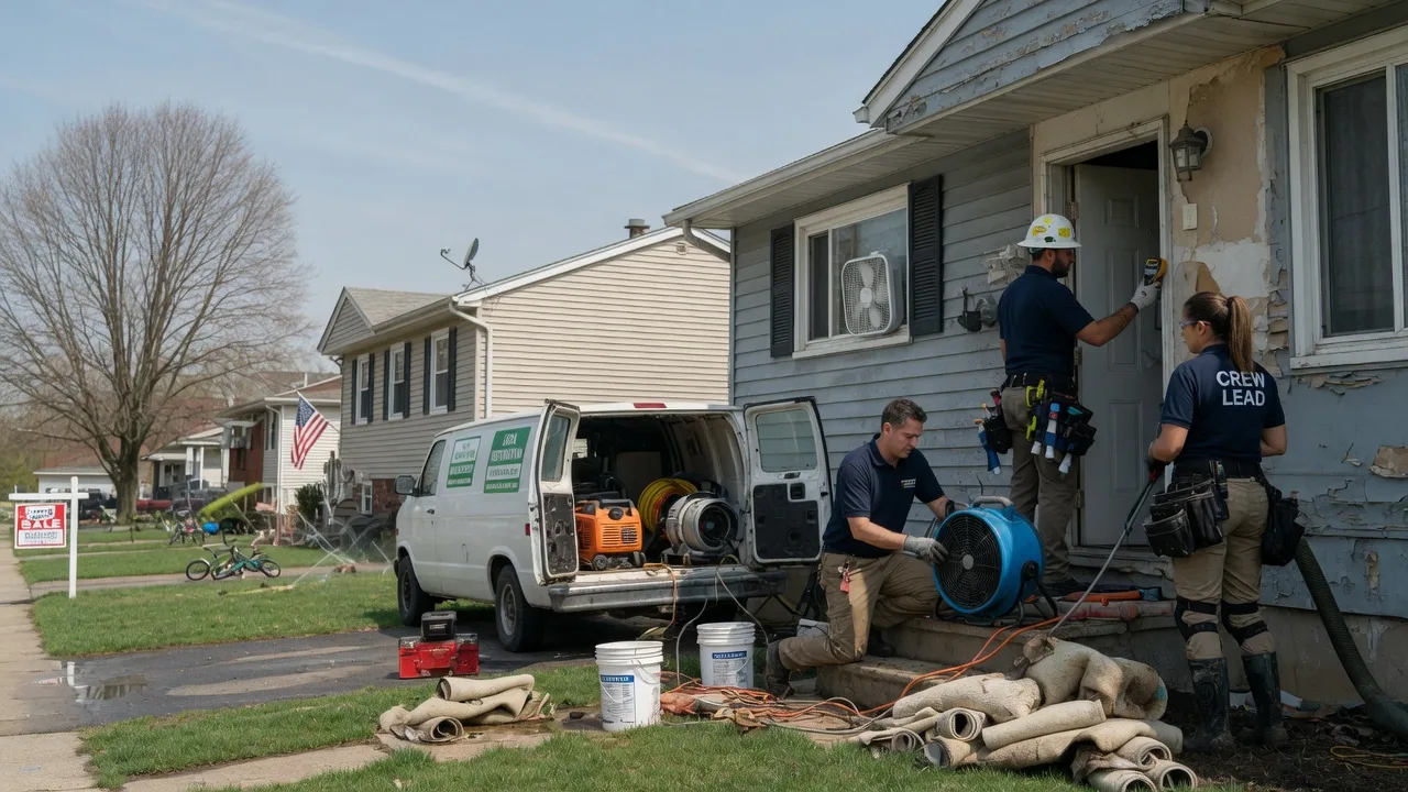 Flood Cleanup in North Bloomfield, OH near me